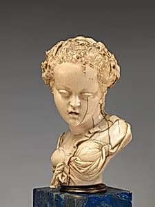 Bust of a girl (Flora?) by Unknown Artist
