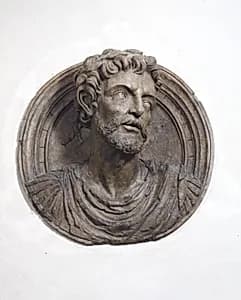 Bust of Roman Emperor by Unknown Artist