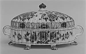 Butter dish with cover by Unknown Artist