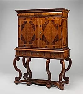 Cabinet on stand by Unknown Artist