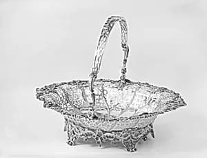 Cake basket by John Langford|John Sebille