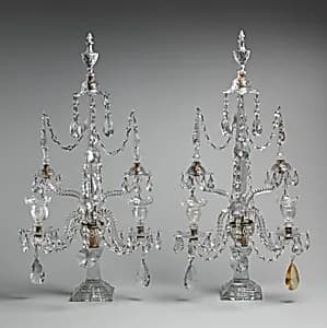 Candelabrum (one of a pair) by Unknown Artist