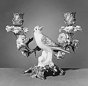 Candelabrum (one of a pair) by Unknown Artist
