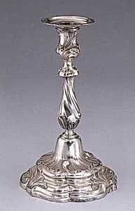 Candlestick (one of a pair) by Jonas Thomasson Ronander
