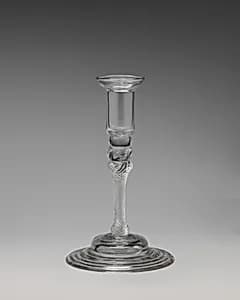 Candlestick (one of a pair) by Unknown Artist