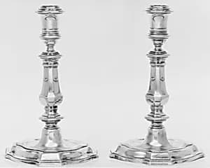Candlestick (one of a pair) by Anthony de Rooy