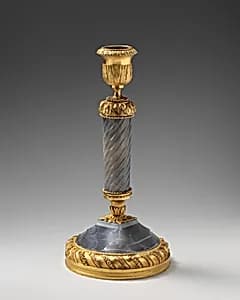 Candlestick (one of a pair) by Unknown Artist