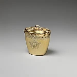 Canteen cup with cover by Unknown Artist