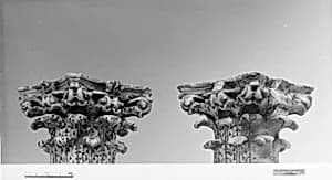 Capital (one of two) by Unknown Artist