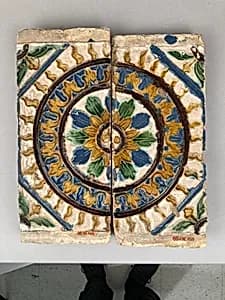 Ceiling tiles by Unknown Artist