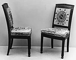 Chair (one of a pair) by Beauvais