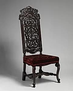 Chair (one of a pair) by Unknown Artist