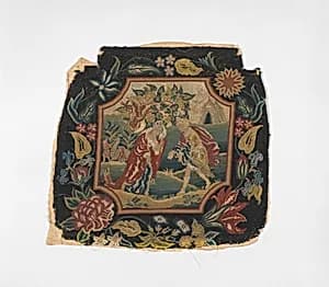 Chair seat cover by Unknown Artist