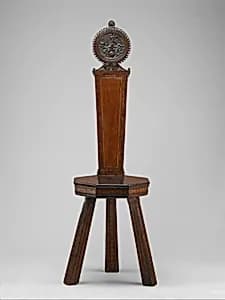 Chair (Sgabello) by Workshop of Giuliano da Maiano (1432–1490) and Benedetto da Maiano (1442–1497)
