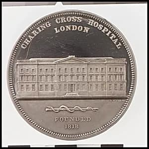 Charing Cross Hospital Medal by Benjamin Wyon