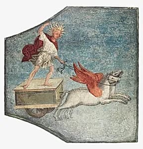 Chariot of Apollo by Pinturicchio