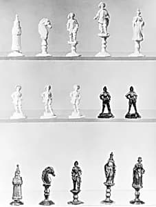 Chess set by Unknown Artist