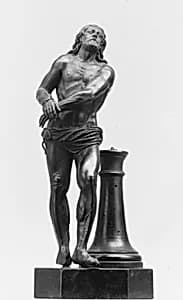 Christ at the Column by Unknown Artist
