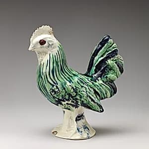 Cock (one of a pair) by Whieldon type