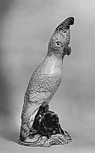 Cockatoo by Ludwigsburg Porcelain Manufactory|Johann Jakob Louis
