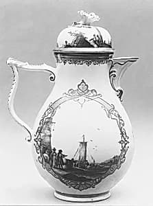 Coffee or chocolate pot by Meissen Manufactory