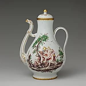 Coffeepot (part of a service) by Doccia Porcelain Manufactory