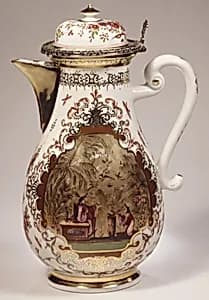 Coffeepot (part of a service) by Meissen Manufactory|Elias Adam