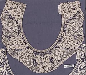 Collar and cuffs by Unknown Artist