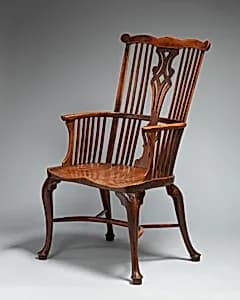 Comb-back Windsor armchair by Unknown Artist