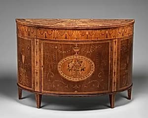 Commode (one of a pair) by William Moore