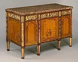 Commode à vantaux by David Roentgen|Januarius Zick|Elie Gervais|Pierre Rémond