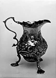 Cream jug by Samuel Meriton