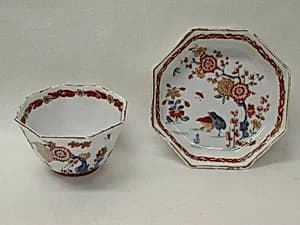 Cup and saucer by Unknown Artist