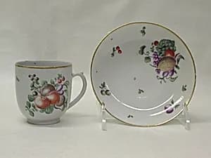 Cup and saucer by Cozzi Manufactory