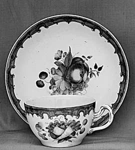 Cup and saucer by The Hague