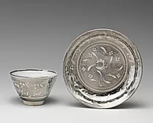 Cup and saucer by Unknown Artist
