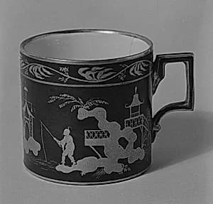 Cup and saucer by Imperial Porcelain Manufactory |Karl Schwemminger