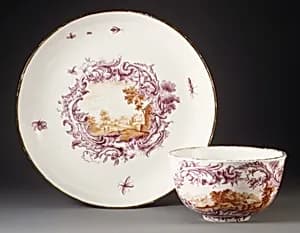 Cup and saucer