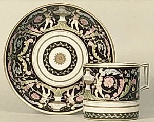 Cup and saucer