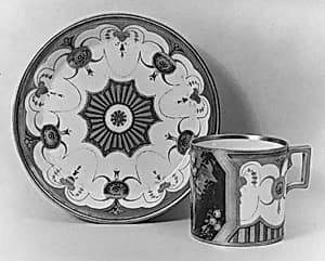 Cup and saucer by Moritz Michael Daffinger|Imperial Porcelain Manufactory |Charles de Mechel|Carle (Charles André) Vanloo
