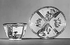Cup and saucer