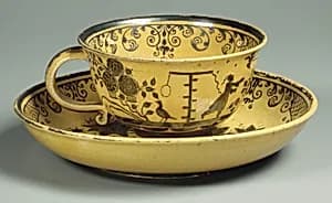 Cup and saucer by Unknown Artist