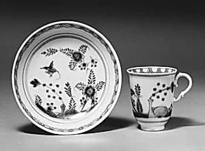 Cup and saucer