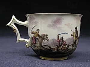 Cup (part of a service) by Capodimonte Porcelain Manufactory