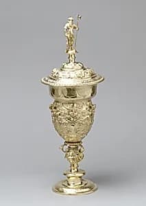 Cup with cover by Unknown Artist
