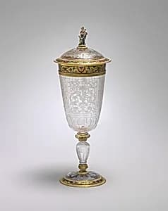 Cup with cover by Reinhold Vasters|Abraham Lotter the Elder