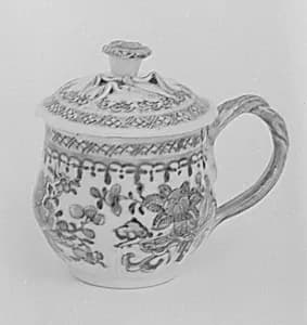 Custard cup with cover by Unknown Artist