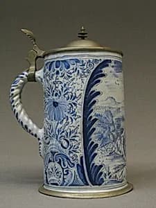Cylindrical tankard by Unknown Artist