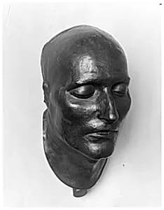Death mask of Napoleon I by Francesco Antommarchi