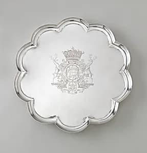 Decafoil salver